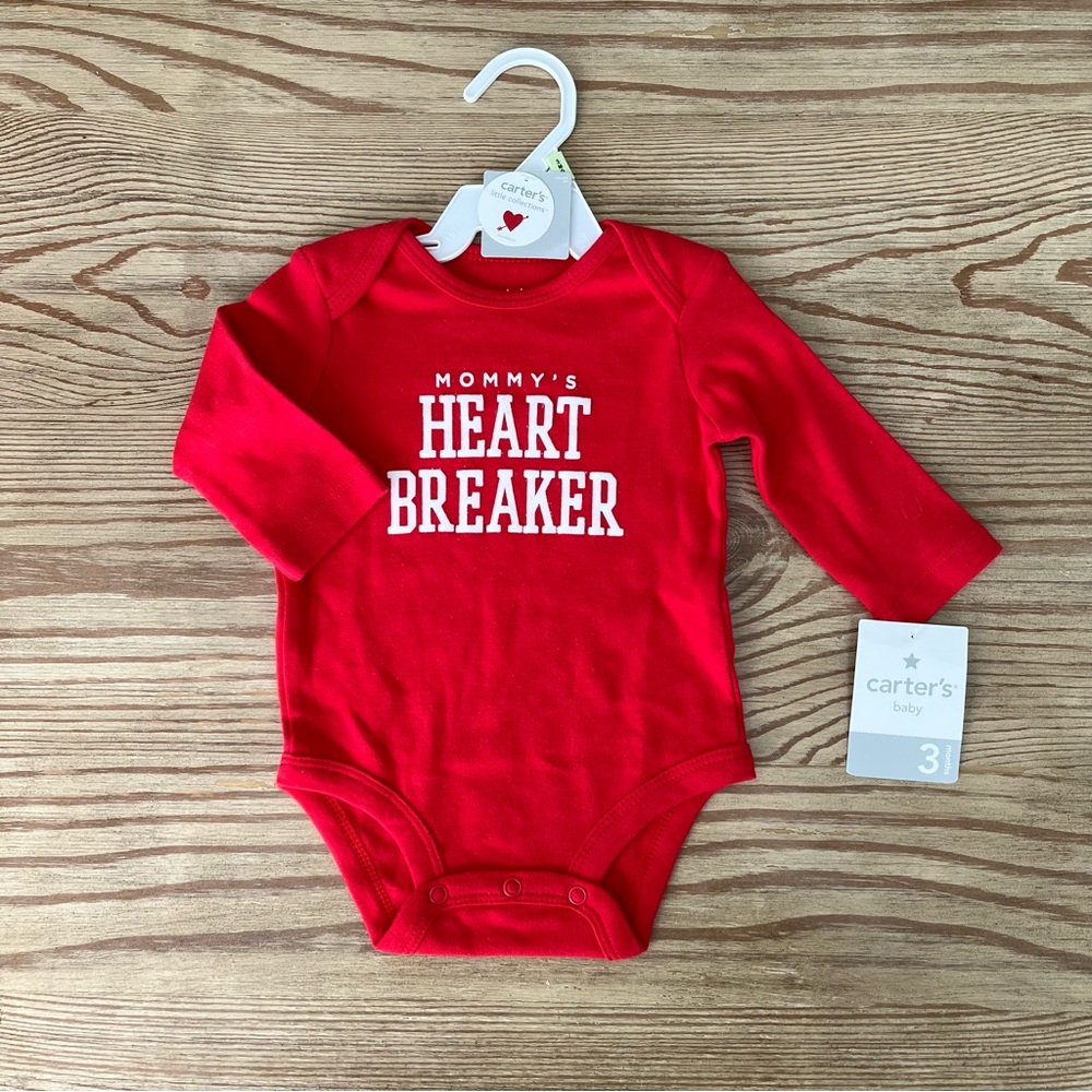 Carter’s Mommy’s Heartbreaker Long Sleeve Bodysuit